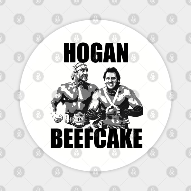 Hogan Beefcake Magnet by Meat Beat